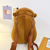 Cute Capybara Plush Backpack - Bear Hugs