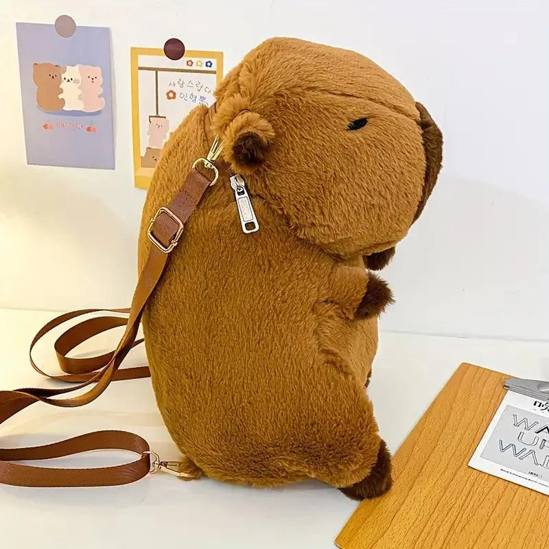 Cute Capybara Plush Backpack - Bear Hugs