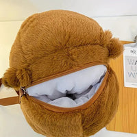 Cute Capybara Plush Backpack - Bear Hugs