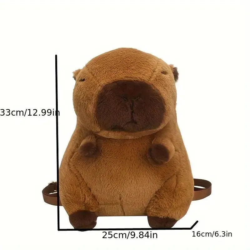 Cute Capybara Plush Backpack - Bear Hugs