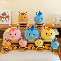 Cute Cartoon Duck Bee Squad Plush Doll - Bear Hugs