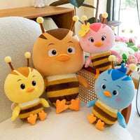 Cute Cartoon Duck Bee Squad Plush Doll - Bear Hugs