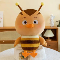 Cute Cartoon Duck Bee Squad Plush Doll - Bear Hugs