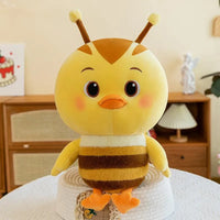 Cute Cartoon Duck Bee Squad Plush Doll - Bear Hugs