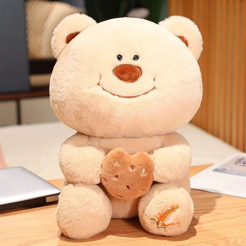 Cute Cookie Bow Bear - Bear Hugs