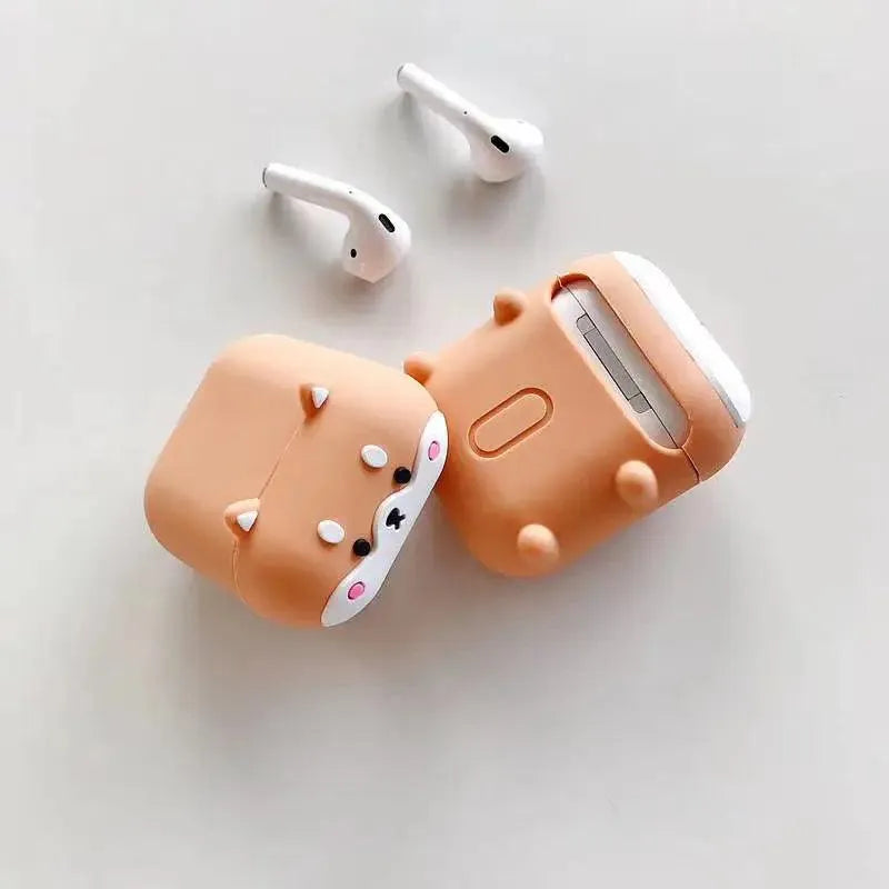 Cute Corgi Dog Protective Case (For Airpods) - Bear Hugs