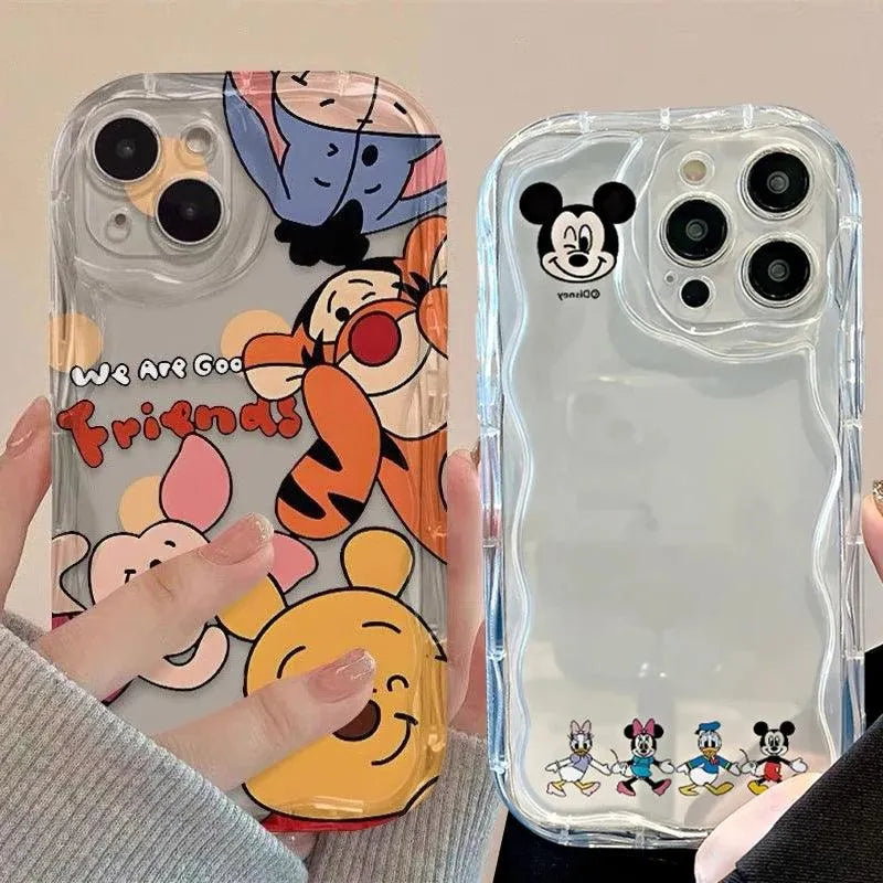 Cute Disney Friendship Phone Case (For iPhones) - Bear Hugs