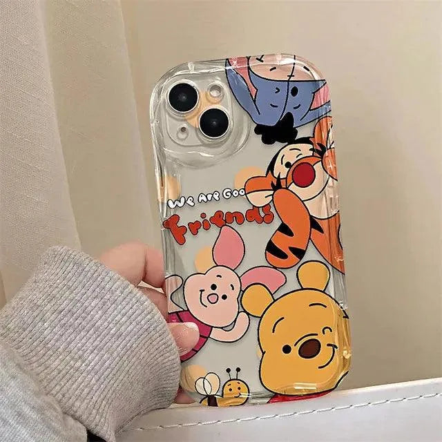 Cute Disney Friendship Phone Case (For iPhones) - Bear Hugs