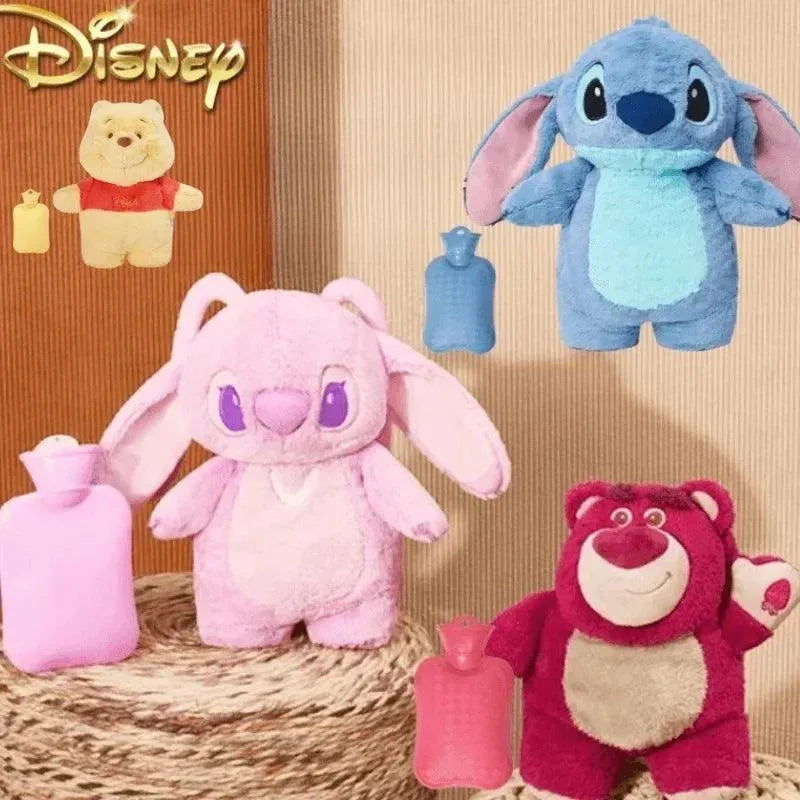 Cute Disney Stitch Plush Hot Water Bag - Bear Hugs