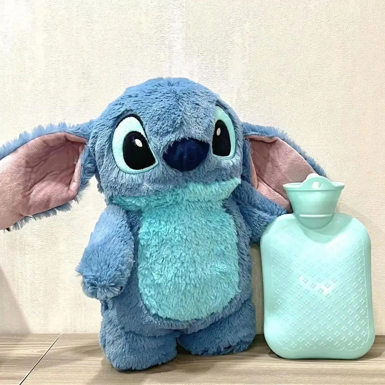 Cute Disney Stitch Plush Hot Water Bag - Bear Hugs