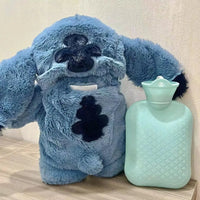 Cute Disney Stitch Plush Hot Water Bag - Bear Hugs