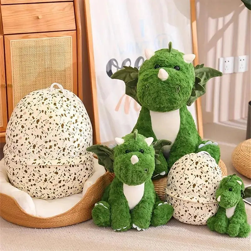 Cute Dragon and Egg Plushie - Bear Hugs