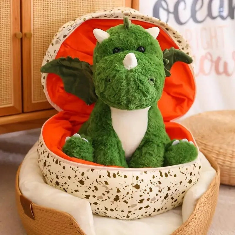 Cute Dragon and Egg Plushie - Bear Hugs