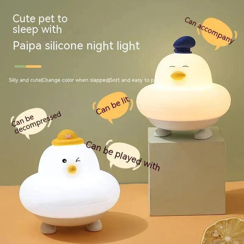 Cute Duck and Chick LED Touch Night Lamp - Bear Hugs