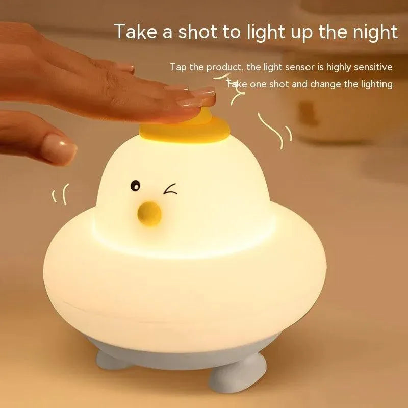 Cute Duck and Chick LED Touch Night Lamp - Bear Hugs