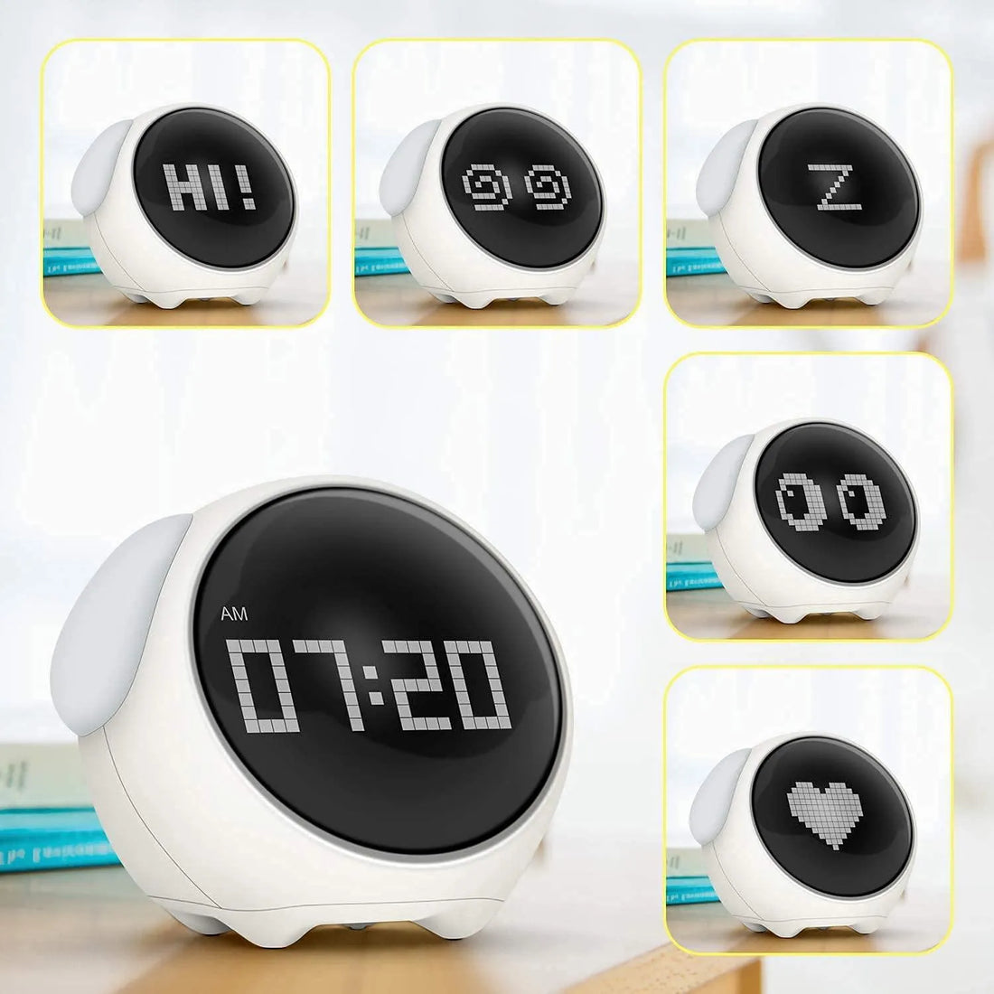 Cute Emoji Alarm Clock - Bear Hugs