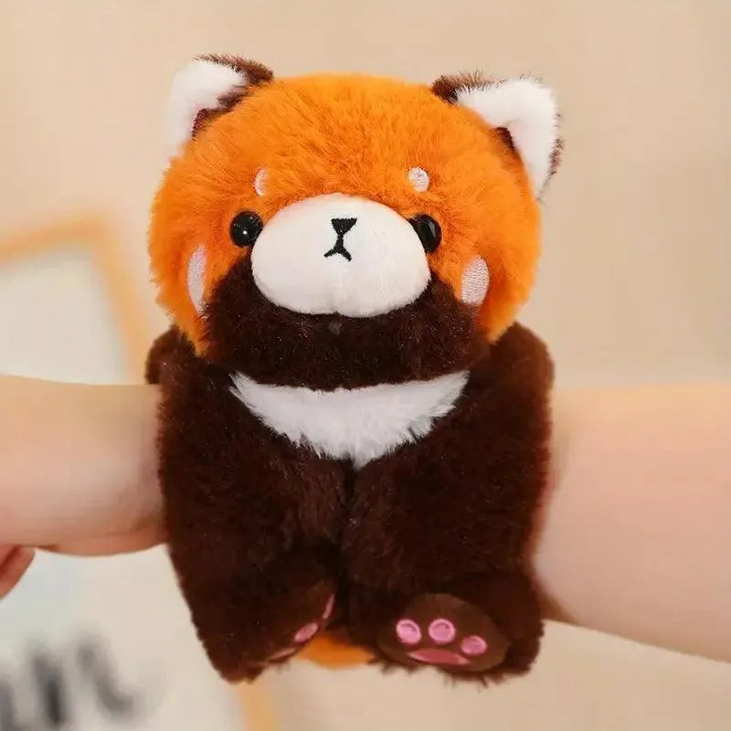 Cute Forest Animal Series Plush Slap-on Bracelet - Bear Hugs