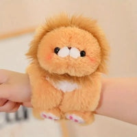 Cute Forest Animal Series Plush Slap-on Bracelet - Bear Hugs