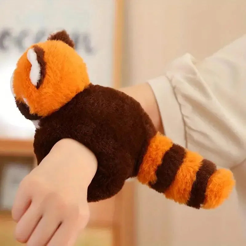 Cute Forest Animal Series Plush Slap-on Bracelet - Bear Hugs