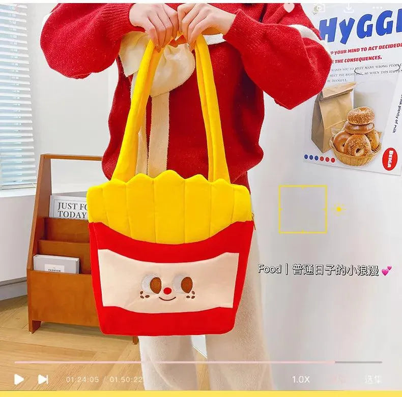 Cute French Fries Novelty Bag - Bear Hugs