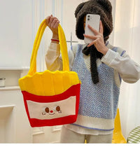 Cute French Fries Novelty Bag - Bear Hugs