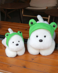 Cute Frog Dog Plush Toy - Bear Hugs