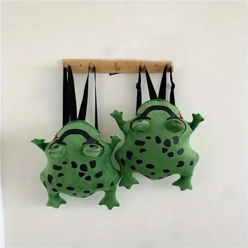 Cute Frog Shaped Novelty Backpack - Bear Hugs