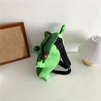 Cute Frog Shaped Novelty Backpack - Bear Hugs