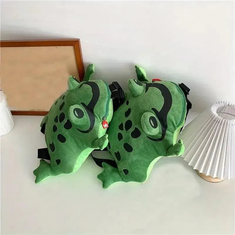 Cute Frog Shaped Novelty Backpack - Bear Hugs