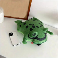 Cute Frog Shaped Novelty Backpack - Bear Hugs