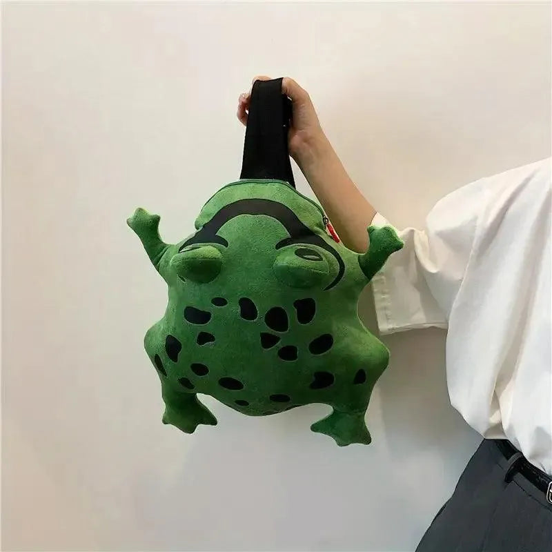 Cute Frog Shaped Novelty Backpack - Bear Hugs