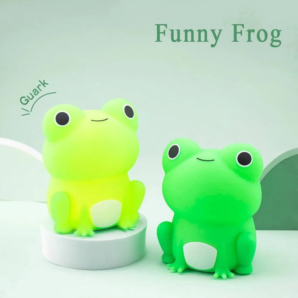 Cute Frog Soft Silicone Lamp - Bear Hugs