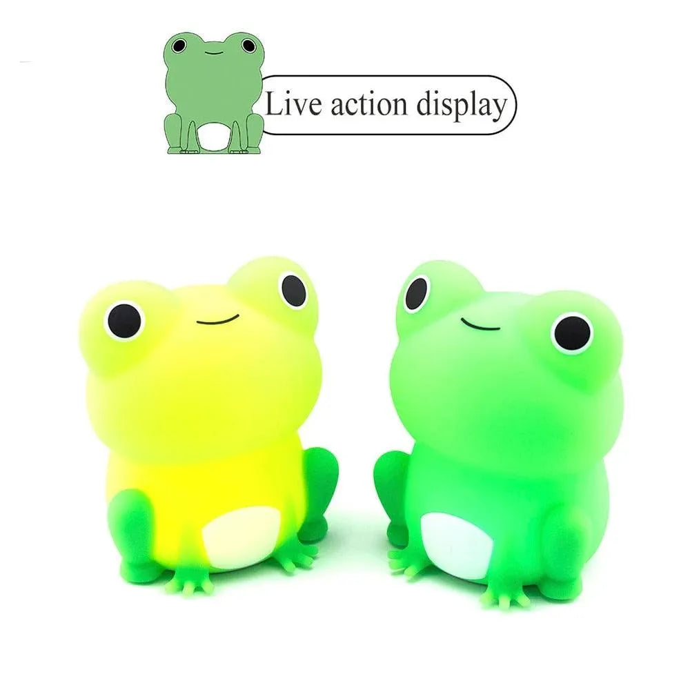 Cute Frog Soft Silicone Lamp - Bear Hugs