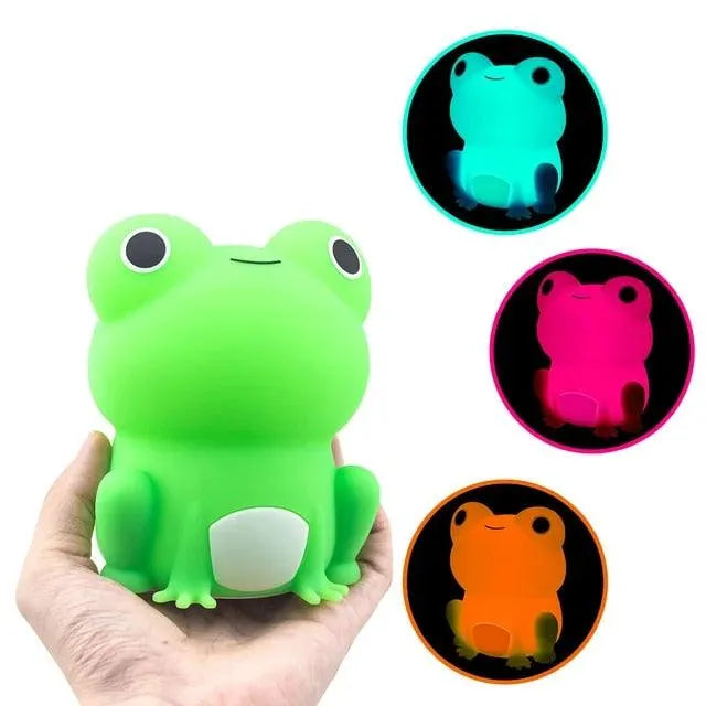 Cute Frog Soft Silicone Lamp - Bear Hugs