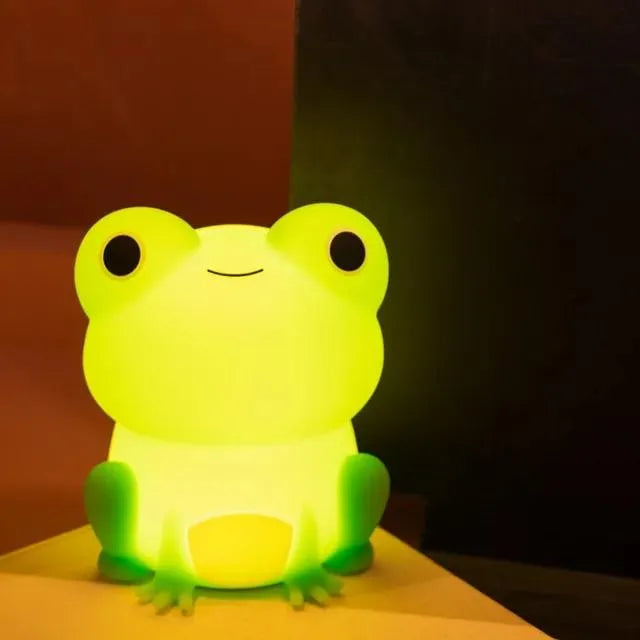 Cute Frog Soft Silicone Lamp - Bear Hugs