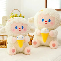 Cute Ice Cream Lamb Doll Plush Toy - Bear Hugs