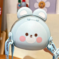 Cute Kawaii MonMon Tritan Bottle (500 ml) - Bear Hugs