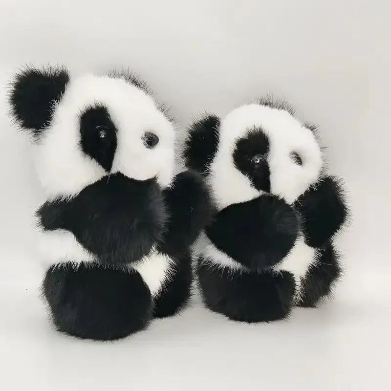 Cute Little Panda Plush Keychain - Bear Hugs