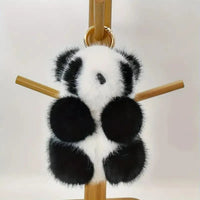 Cute Little Panda Plush Keychain - Bear Hugs