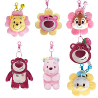 Cute Lotso and Pooh Plush Keychain - Bear Hugs