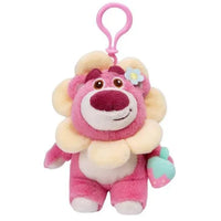 Cute Lotso and Pooh Plush Keychain - Bear Hugs