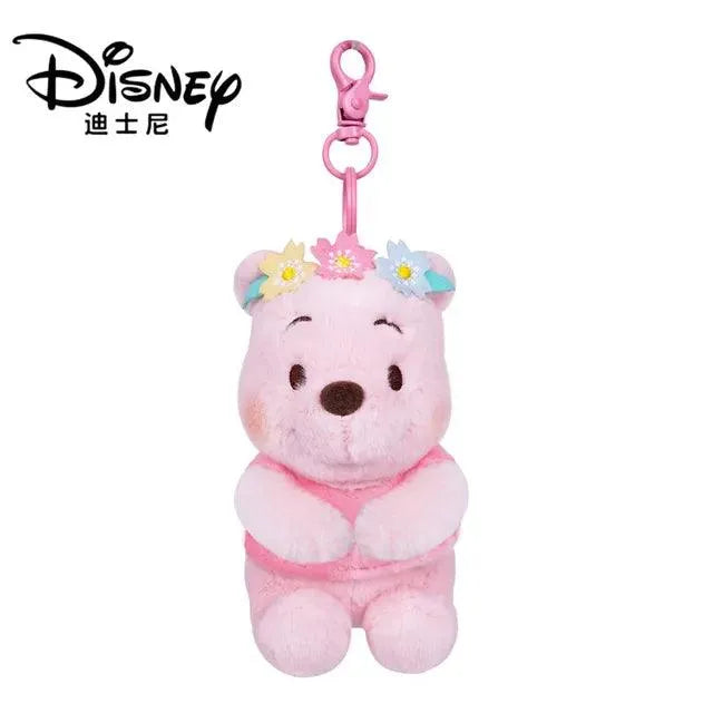 Cute Lotso and Pooh Plush Keychain - Bear Hugs