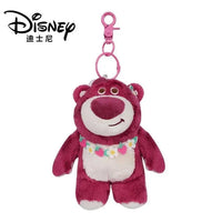 Cute Lotso and Pooh Plush Keychain - Bear Hugs