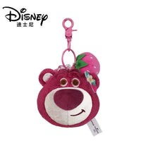 Cute Lotso and Pooh Plush Keychain - Bear Hugs