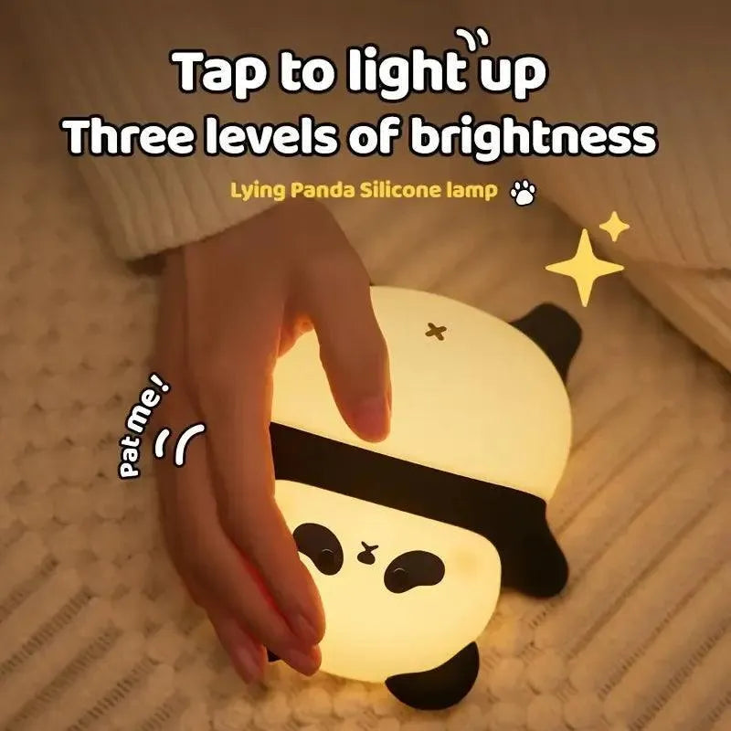 Cute Lying Panda Night Lamp - Bear Hugs