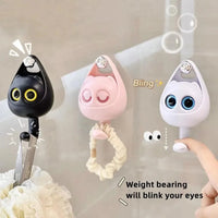 Cute Novelty Cat Eye Wall Hanger Hook - Bear Hugs