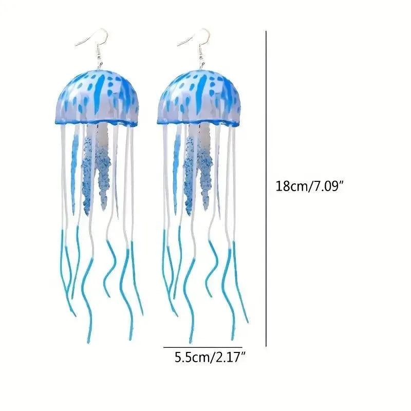 Cute Novelty Jellyfish Earrings - Bear Hugs