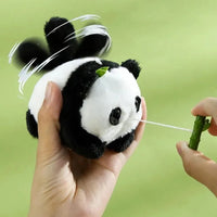 Cute Panda Wagging Tail Keychain - Bear Hugs