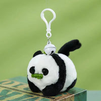 Cute Panda Wagging Tail Keychain - Bear Hugs