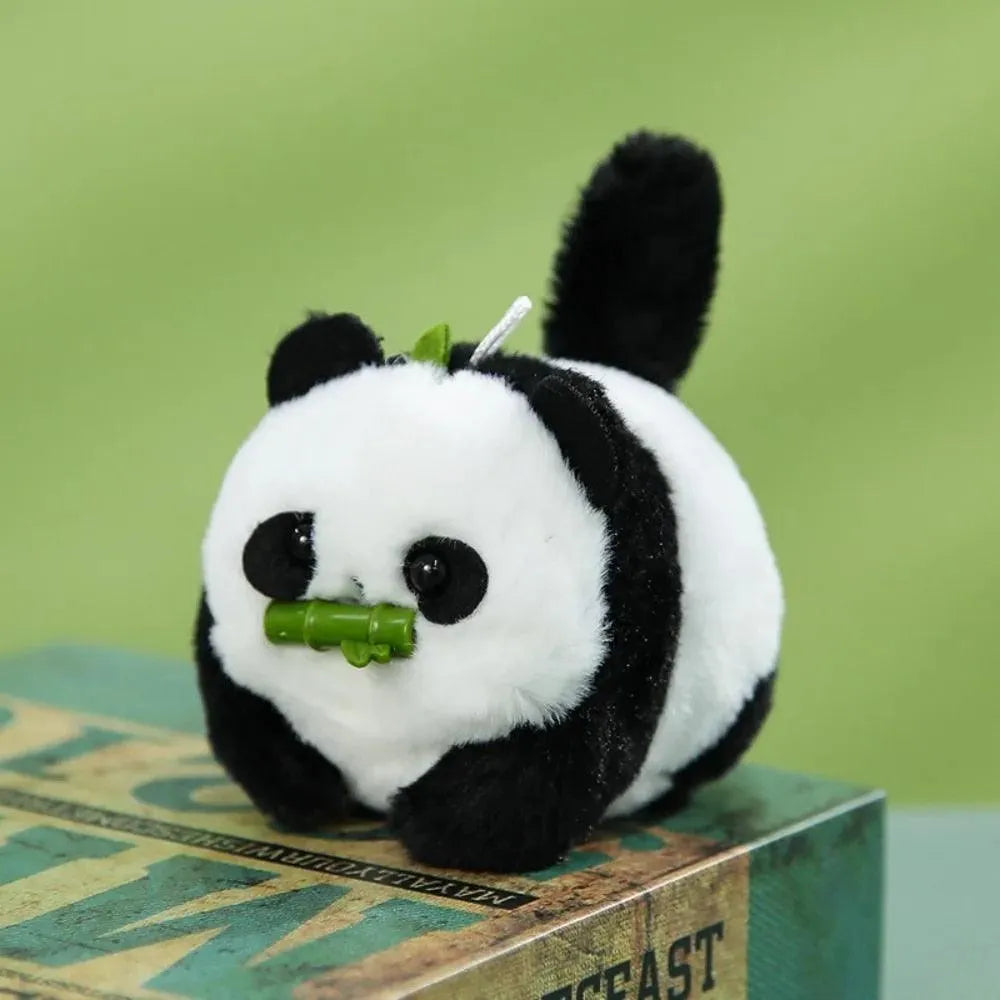 Cute Panda Wagging Tail Keychain - Bear Hugs